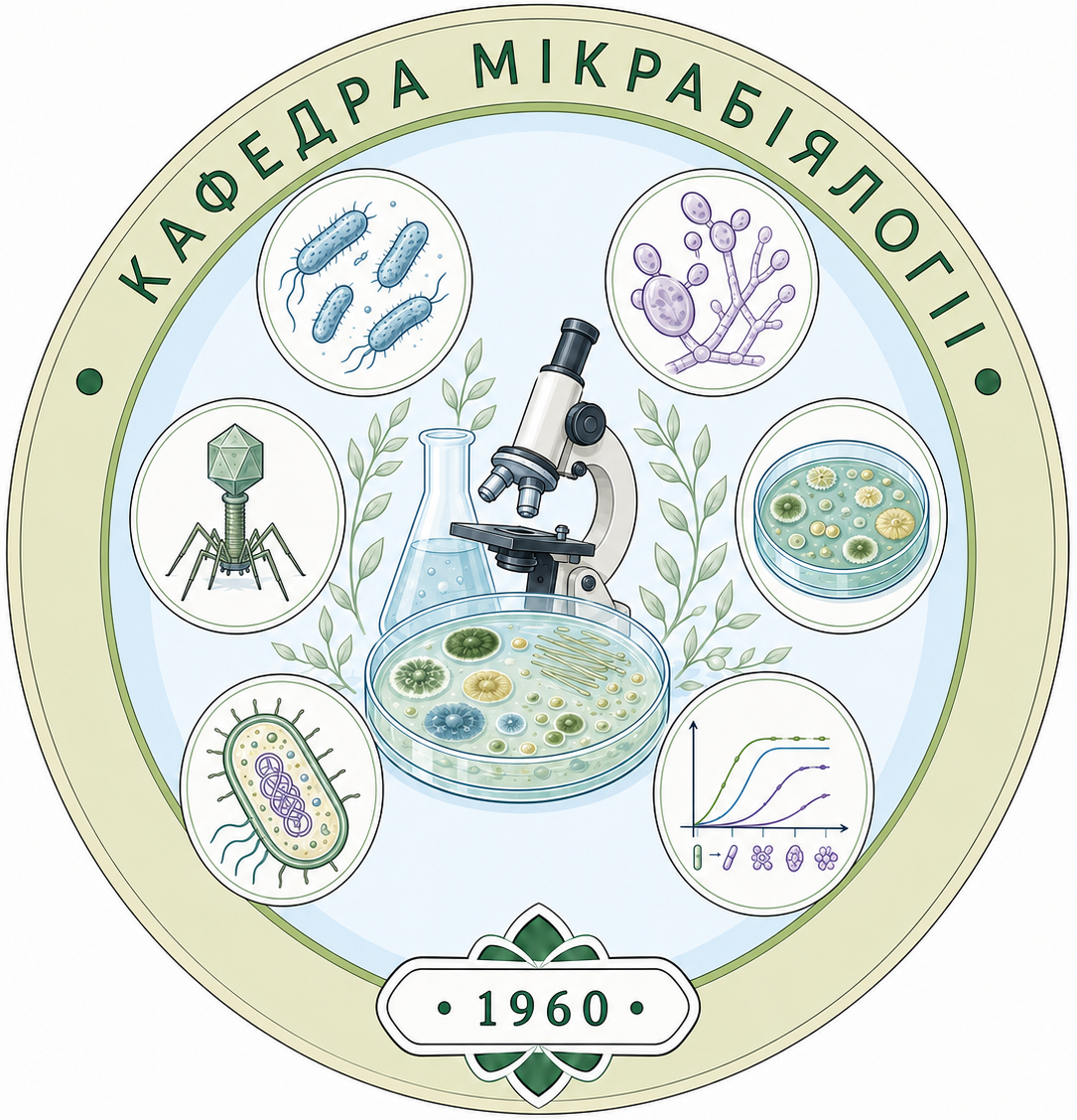 Логотип Кафедра микробиологии